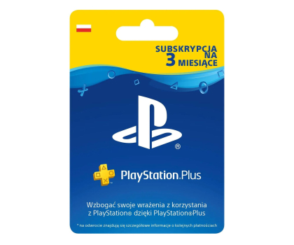 Kod cyfrowy Sony Karta PlayStation Plus 90 Day/POL